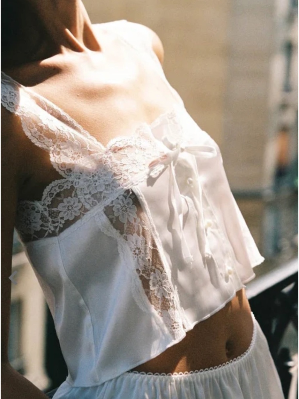 Kat The Label 'Cindy' Camisole in Ivory (NWT)